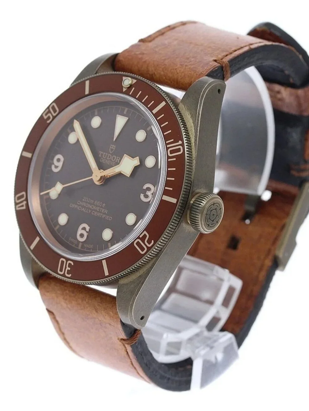 TUDOR Heritage Black Bay Bronze 79250BM Brown Dial Automatic Men's Watch_973282